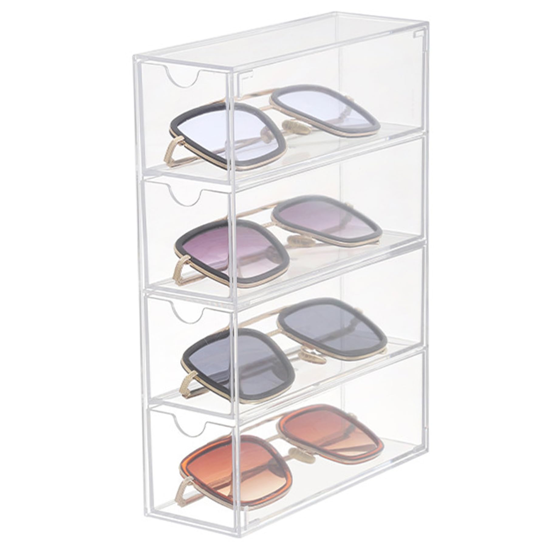 Organisateur de lunettes pour protéger vos montres et colliers de la poussière