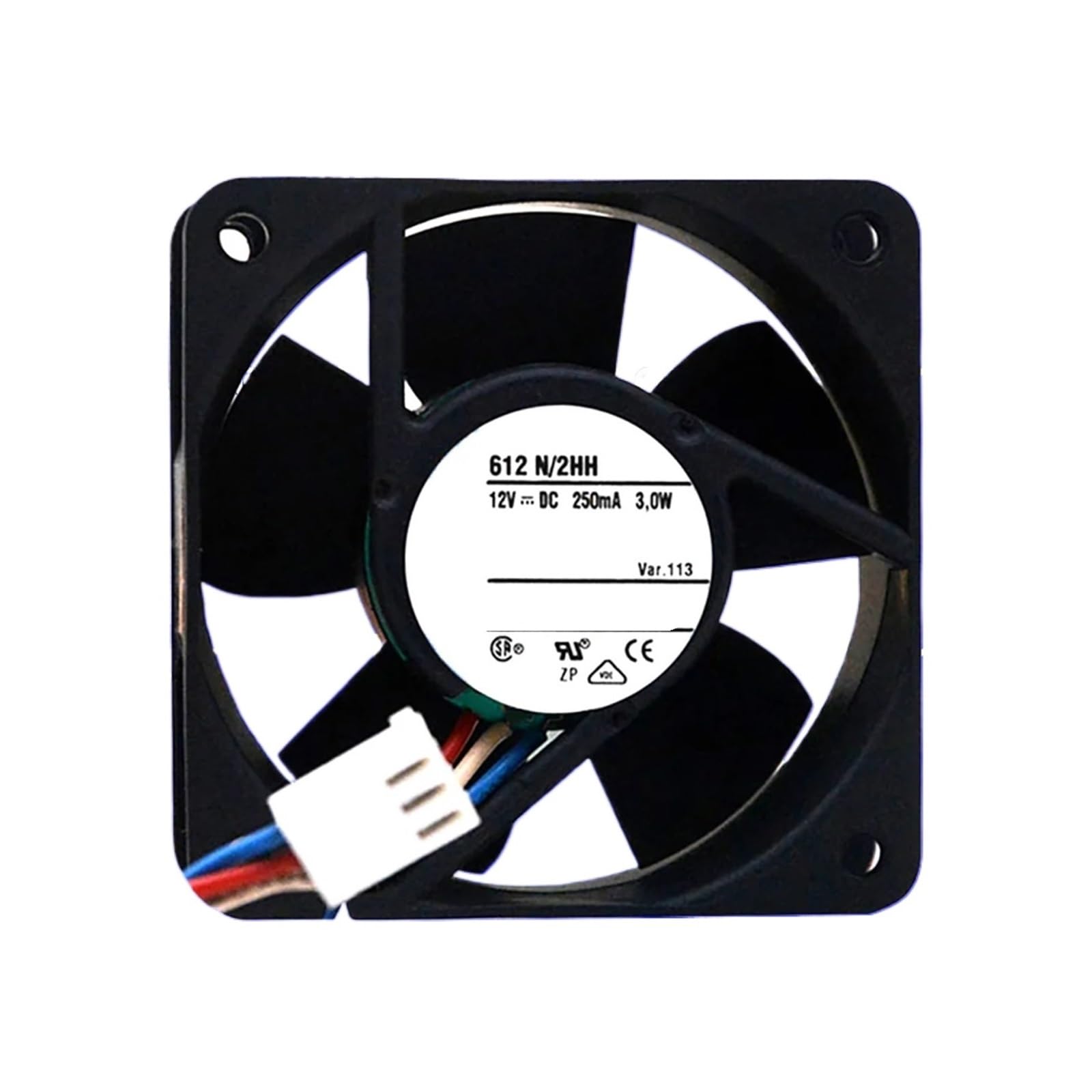 OKEWGHFL 612N/12HH 612N/12HH 12VDC 6025 3.0W COOLING FAN 6025 6CM 60 * 60 * 25MM