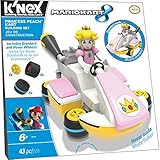 k'nex mario kart tracks K'NEX Mario Kart 8 Princess Peach Building Set