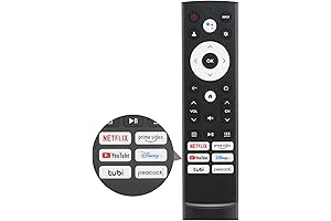 Remote for Hisense Smart TV, ERF3M90H Prime TV Remote for 43A6H 50A6H...