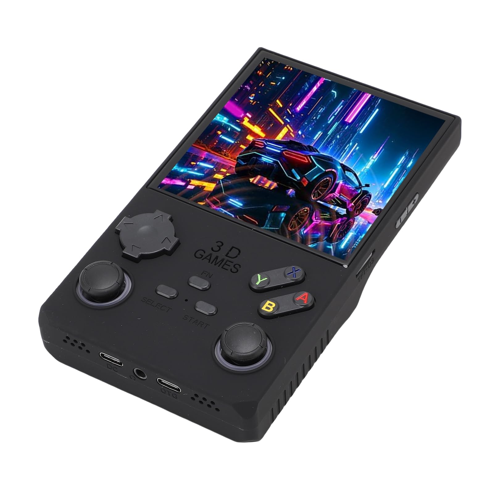 Console di Gioco retrò Portatile Portatile con Scheda di Memoria da 256 GB da 4,0 Pollici per, Console di Gioco Tascabile per Adulti e Bambini (BLACK)
