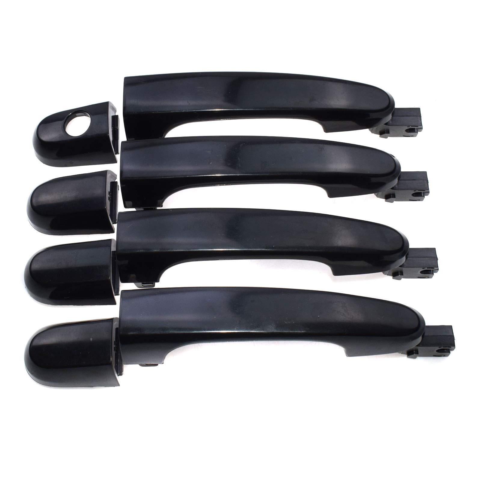 8 sztuk zestaw klamek do drzwi wewnętrznych z przodu tyłu lewego prawego, dla Kia, Sportage 2005-2010 826511F000 836611F000 826101F010