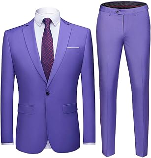 Traje de negocios para hombre, 2 piezas, traje de boda de un botón, para el novio, esmoquin, noche