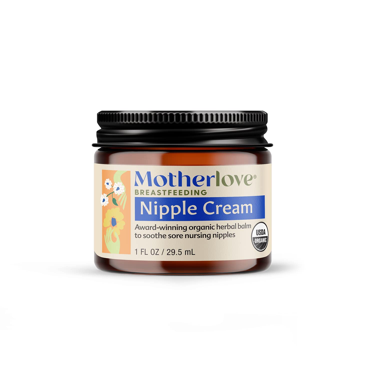Motherlove Nipple Cream (1 oz) Organic LanolinFree Breastfeeding