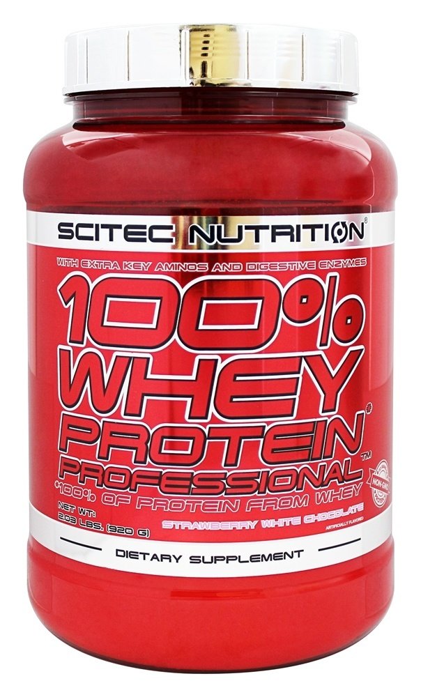 100% Whey Protein Professional - 2.03 Pound, Strawberry White Chocolate