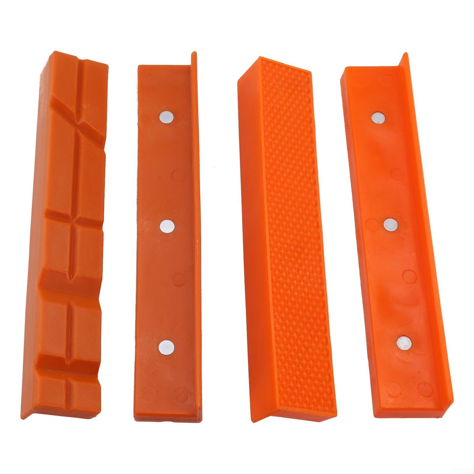 Mâchoires magnétiques de qualité professionnelle pour maintenir efficacement les matériaux délicats en place (15,2 cm, orange)