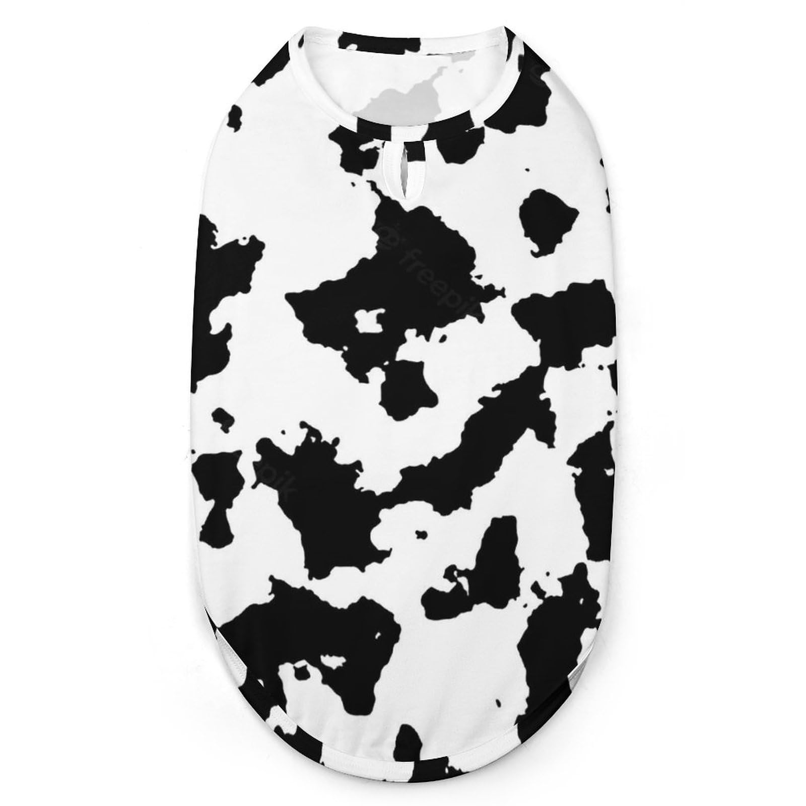 Cows Flower Dog Shirts Pet Printed Clothes Puppy Shirts Breathable Dog Outfit Soft Dog Sweatshirt for Pet Dogs Cats