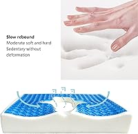 Vista 3 de Cojín antiescaras para úlceras de cama, cojín para silla de ruedas antidecúbito para pacientes ancianos postrados en cama discapacitados