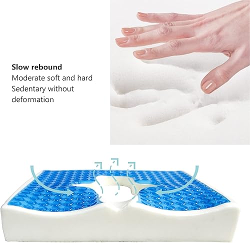 Miniatura 3 de Cojín antiescaras para úlceras de cama, cojín para silla de ruedas antidecúbito para pacientes ancianos postrados en cama discapacitados