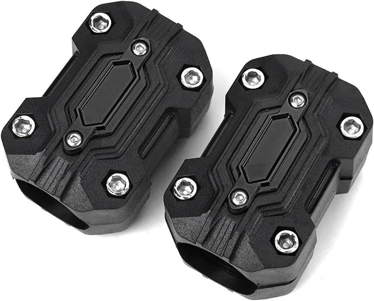 Frame Sliders Motorcycle Engine Guard Bumper Crash Bar Protection CNC For ZONTES 368G 368D 368M 350E 703F 703RR G1 125 150 ZT125 310T 310X(Black)