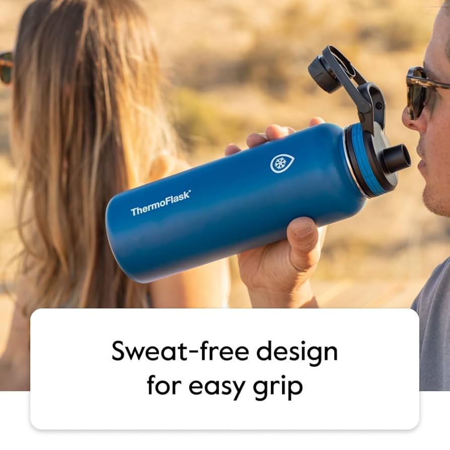 ♦LAST ステンレスボトル 2本セット Amazon | ThermoFlask 24オンス 二重壁真空断熱ステンレス