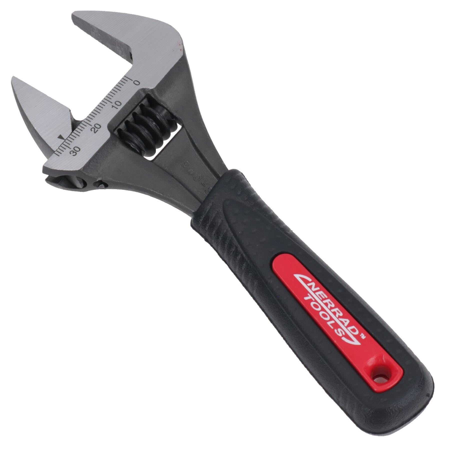 AB Tools Clé à molette extra fine de 15,2 cm, poignée ergonomique 0 – 34 mm
