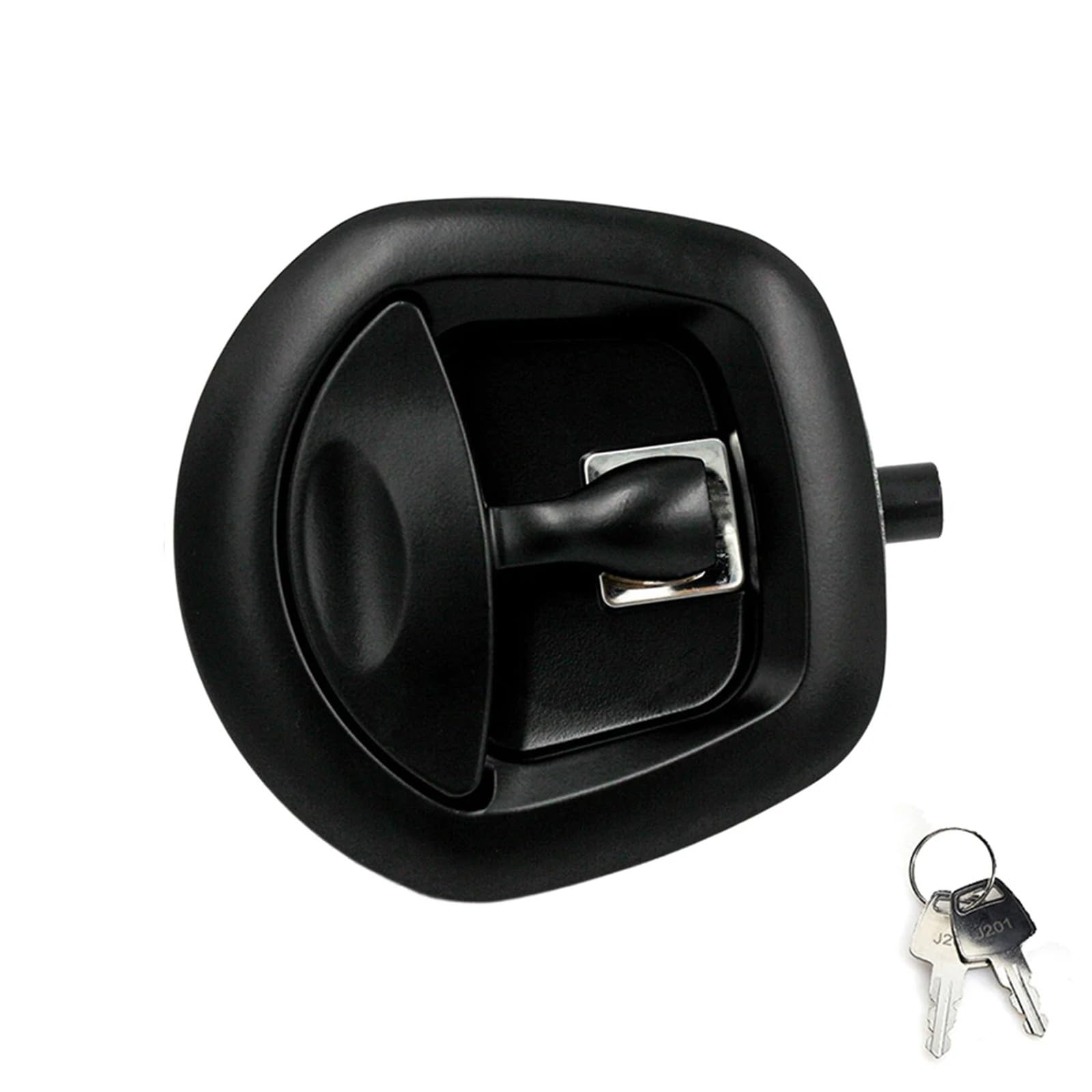 Verrou mécanique de sécurité pour porte de remorque tout-terrain noire