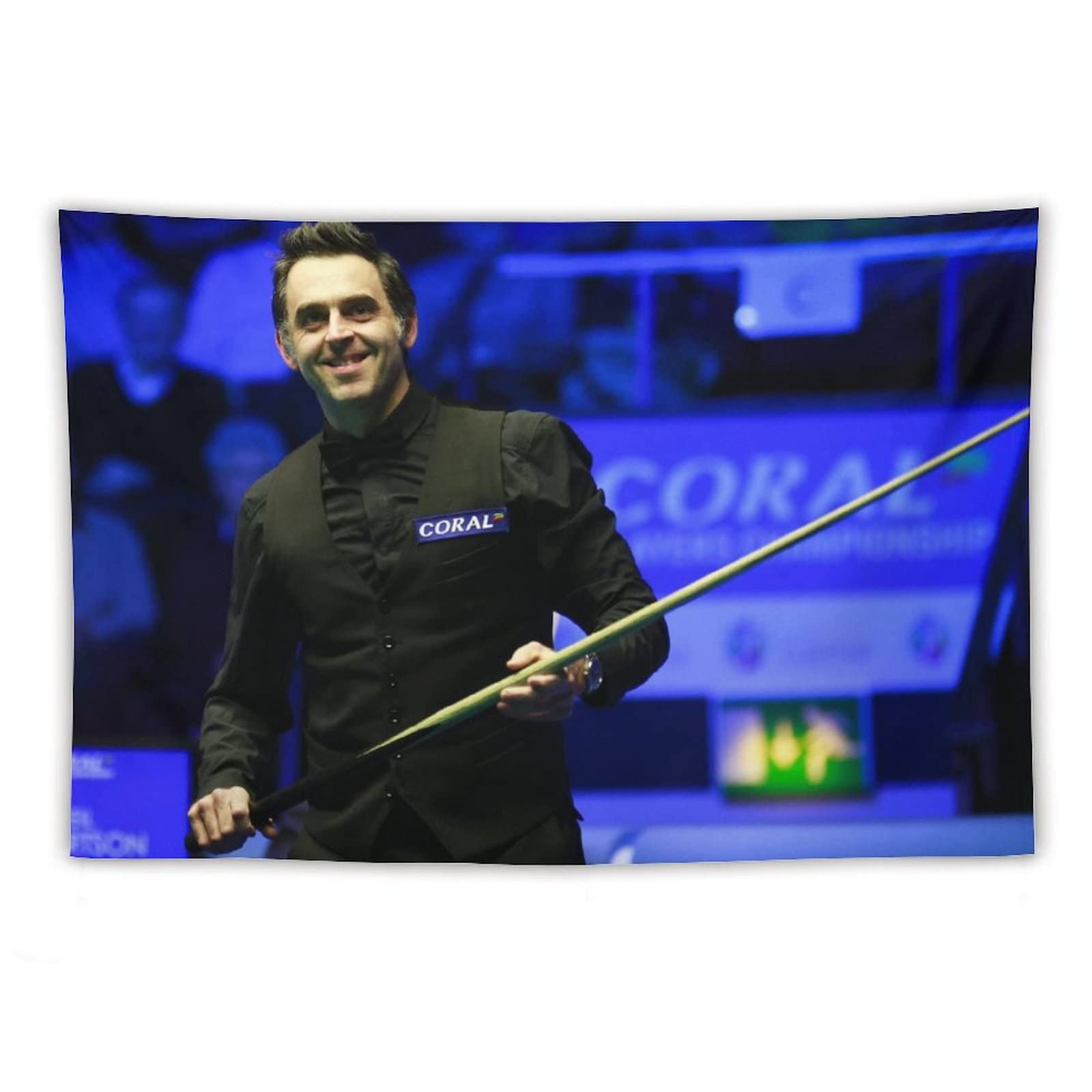 KIKIKI Snooker Talent tapestry Ronnie O'Sullivan Wall Tapestry Room Aesthetic Polyester Painting Bedroom Tape