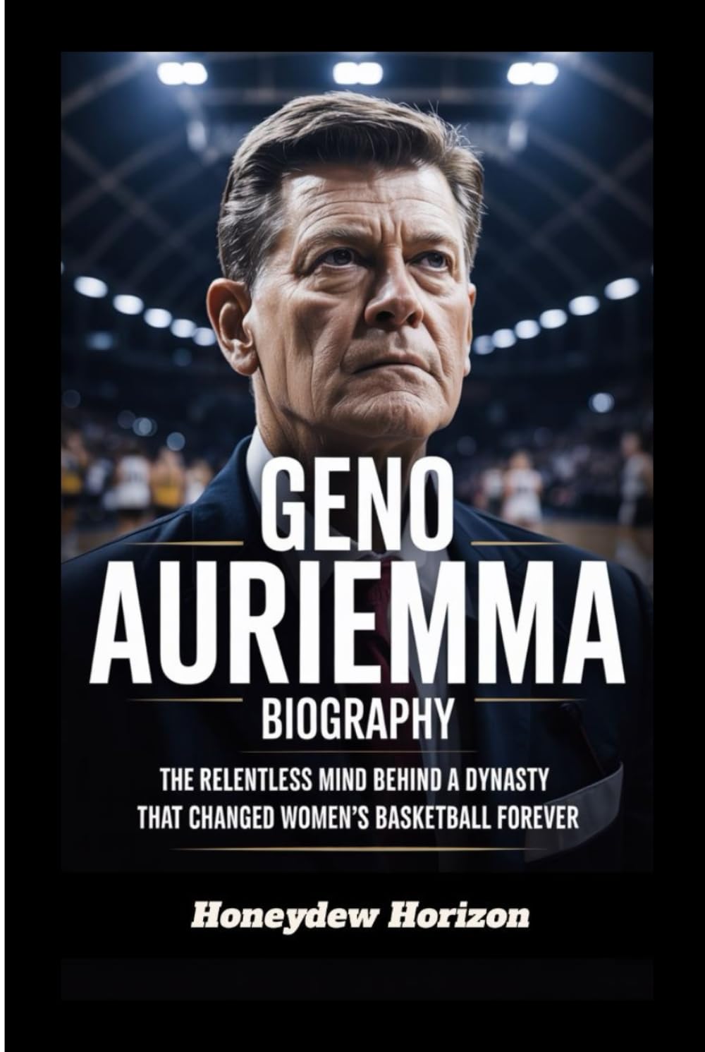 GENO AURIEMMA BIOGRAPHY: The Relentless Mind Behind a Dynasty That Changed Women’s Basketball Forever      Hardcover – August 11, 2025