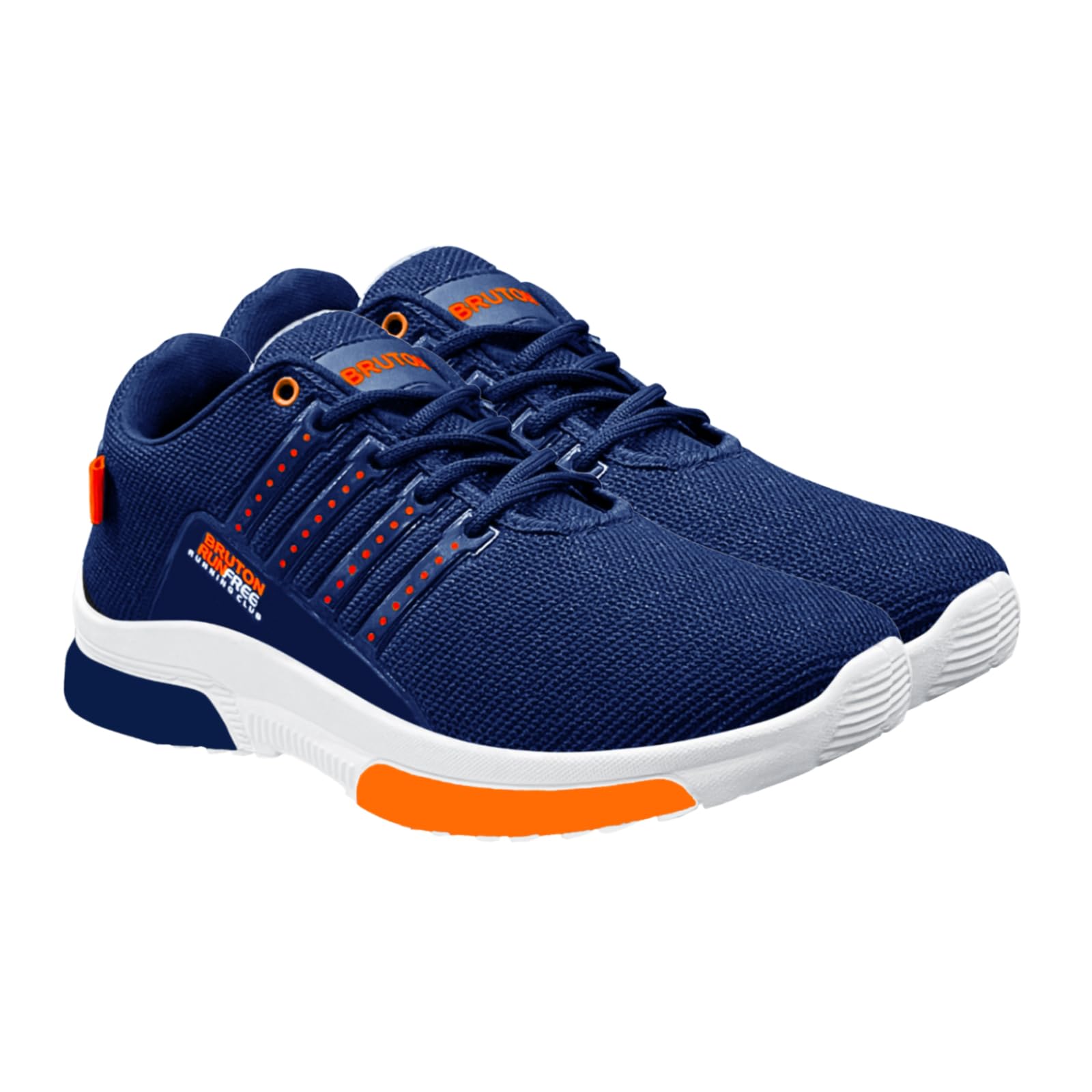 BRUTON Shoes for Trendy Shoes | Casual Shoes | Sports Running Shoes | Exclusive Shoes for Men Blue - Orange, Size : 6 (B0B3TGG3DH) Amazon Price History, Amazon Price Tracker