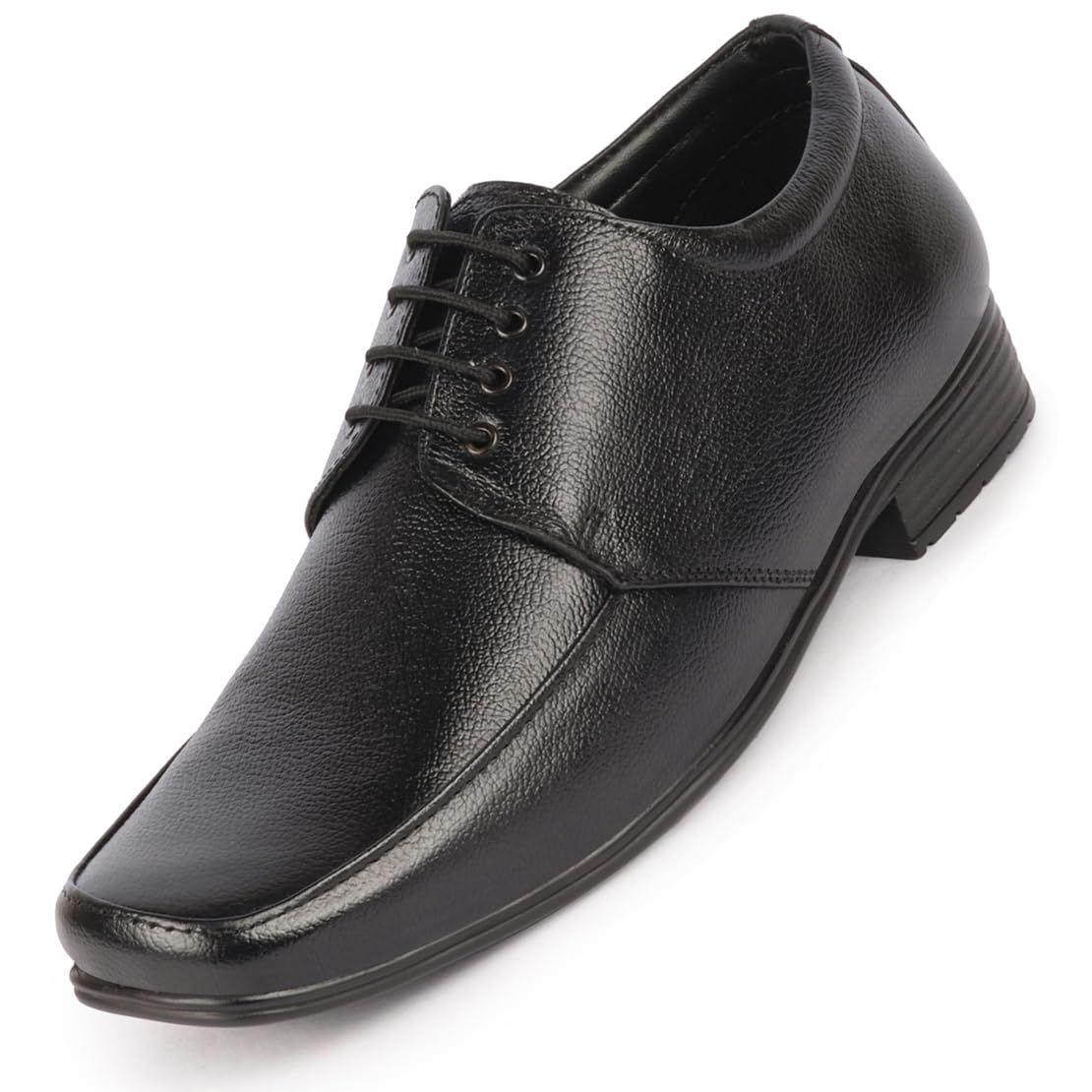 FAUSTO FST KI-906 BLACK-42 Mens Black Genuine Leather Formal Office Work Broad Feet Derby Lace Up Shoes with Comfort EVA Pad Insole (8 UK) (B0CJQ66HVF) Amazon Price History, Amazon Price Tracker