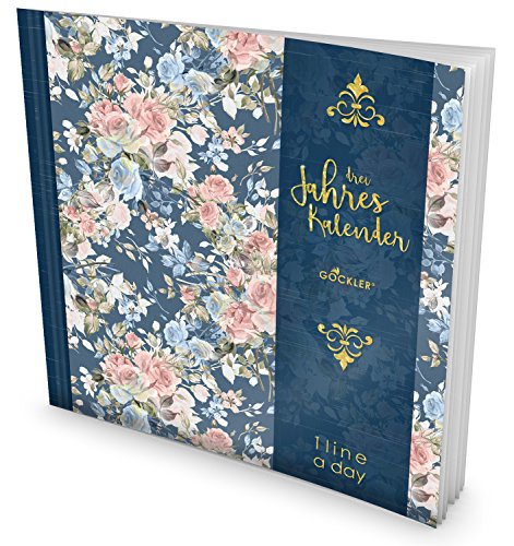 GOCKLER® 3 Jahres Kalender: 190+ Seiten Journal für 3 Jahre