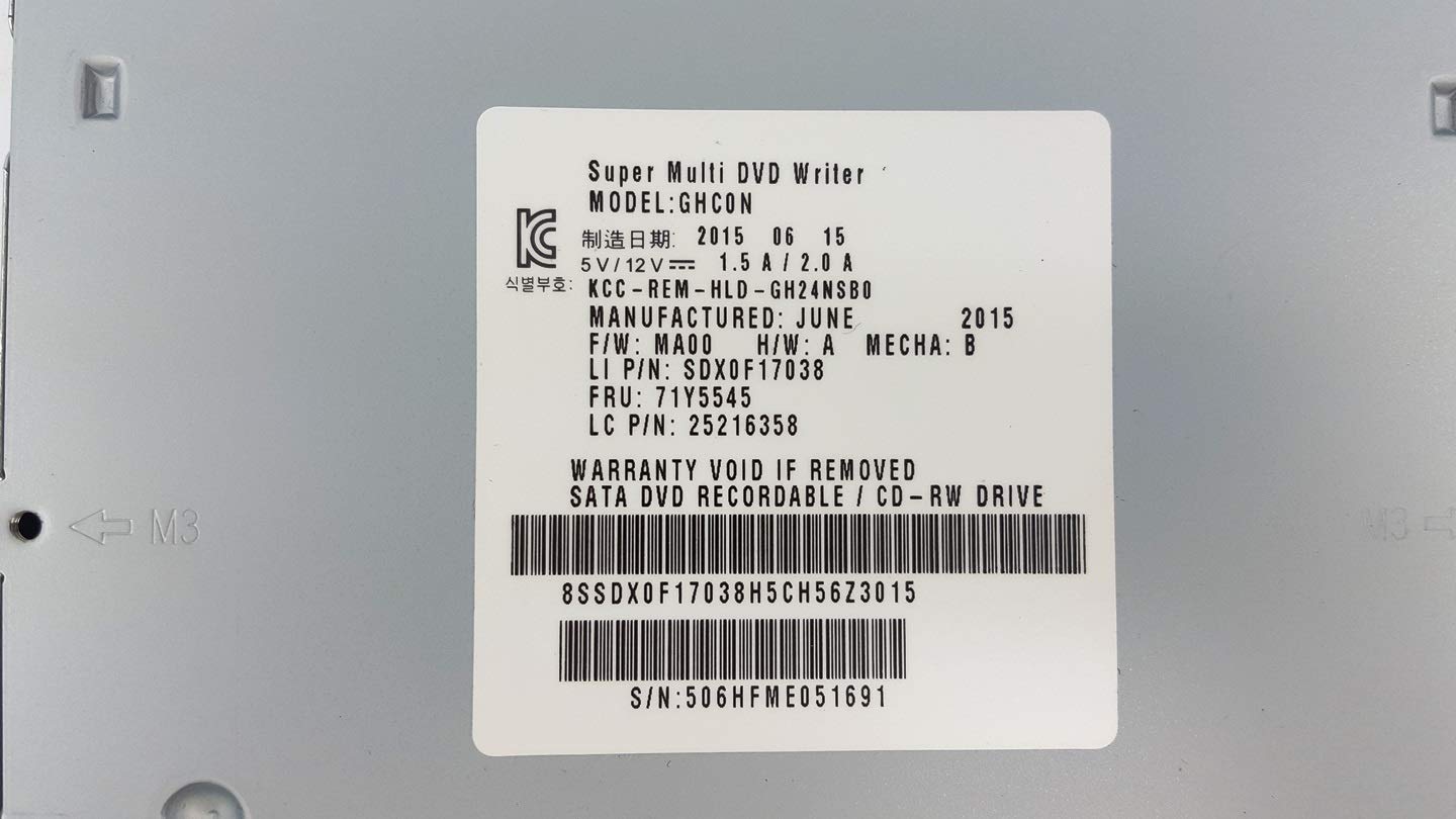 Amazon.com: VRA Super Multi DVD Writer Model GHC0N