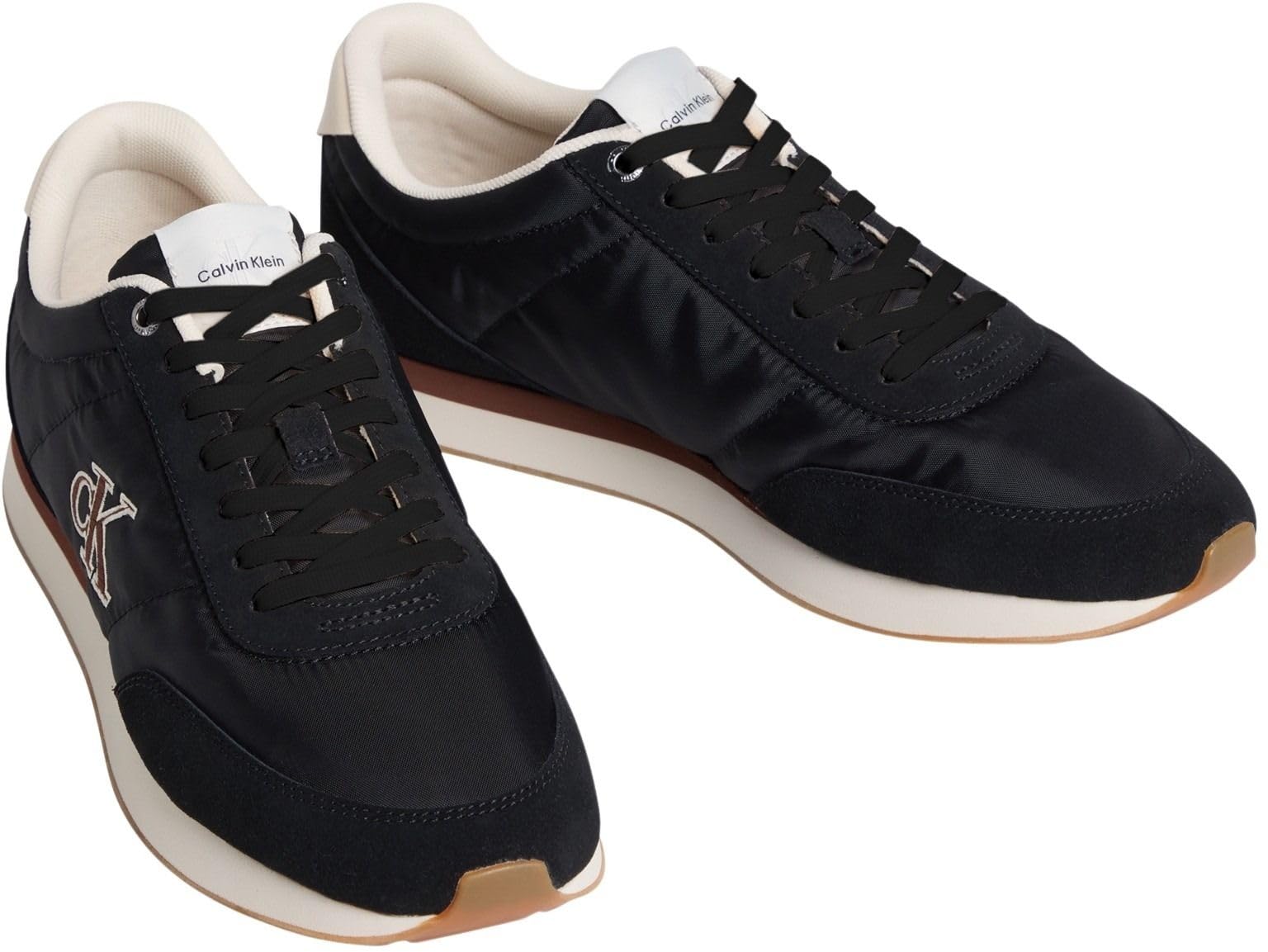 Calvin Klein Jeans Retro Runner YM0YM013610GW, Scarpe Sportive Uomo