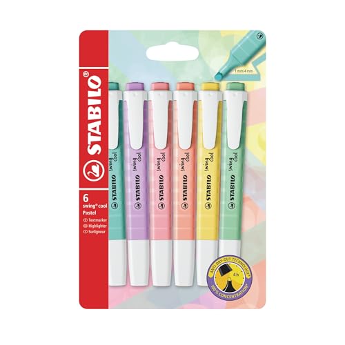 STABILO Swing Cool Pastel Markeerstift