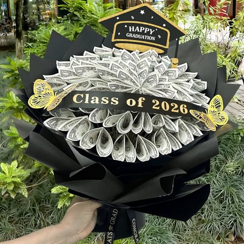 Graduation Gifts 2026 - DIY Money Bouquet for Her Him