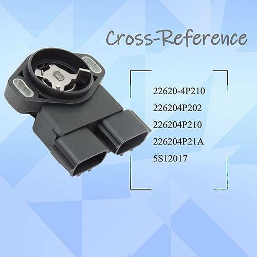Miniatura 2 de HiSport Sensor de posición del acelerador TPS compatible con Infiniti QX4 1997-2000, Nissan Frontier 1999-2004, Pathfinder 1996-2000, Xterra