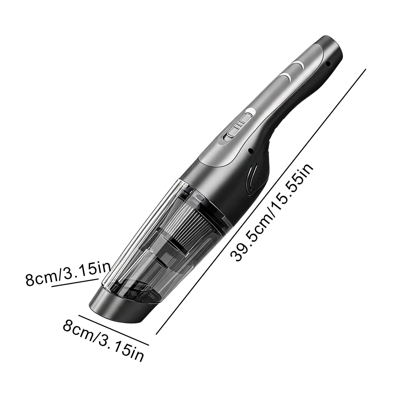 Aspiradora Coche Portátil Inalámbrica Soplador De Mano Ligero Potente | Aspiradora Portátil Para Coche Para Pelo De Mascotas, Hogar, Escaleras, Cama, Muebles, Cocina, Dormitorio, Alfombra,