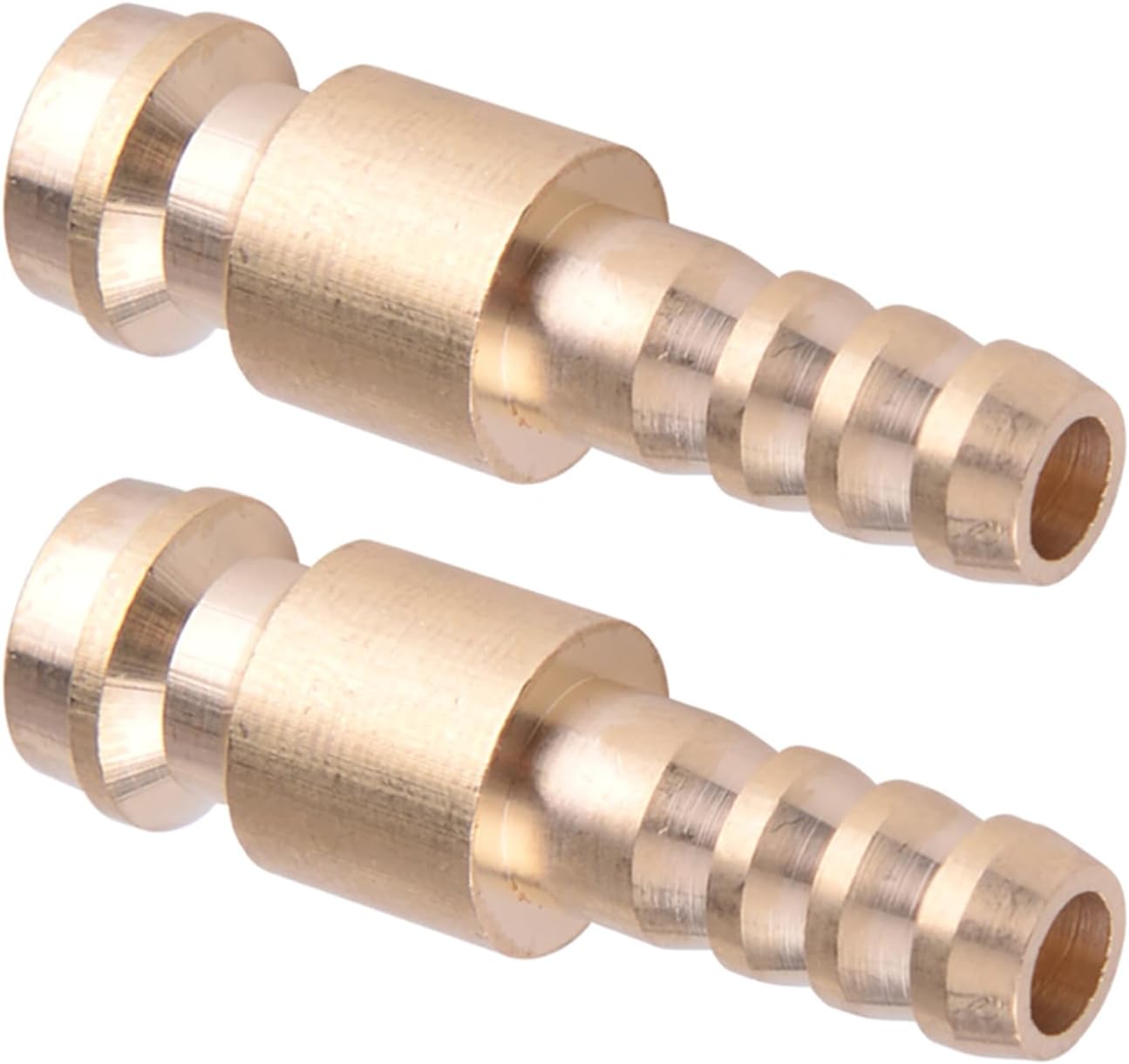 2Pcs 6mm Dia. & Water Male Adapter Quick Connector Replacement Fit For TIG Welding Torch Intake Φ6 Water Speed Connector
