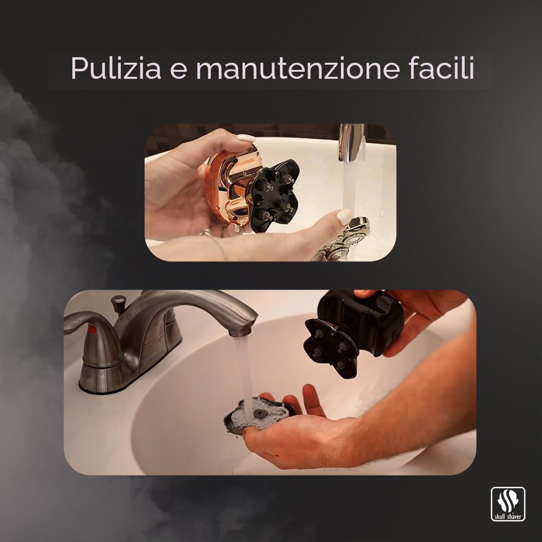 Skull Shaver Pitbull Forte Lama di Ricambio per rasoio elettrico Pitbull Silver, Gold e Platinum