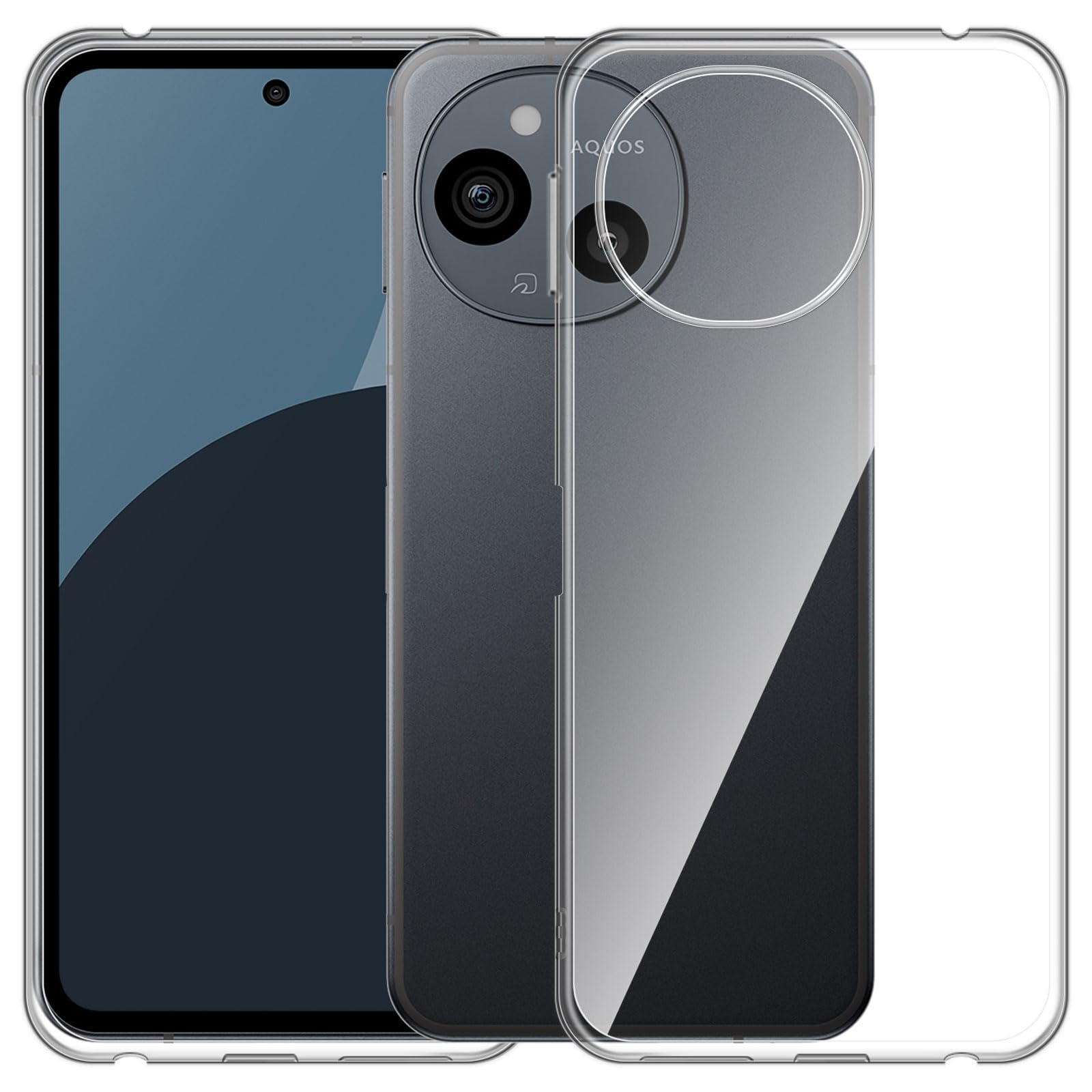 Amazon | For AQUOS Sense9 ケース Mosasa AQUOS Sense9 クリア