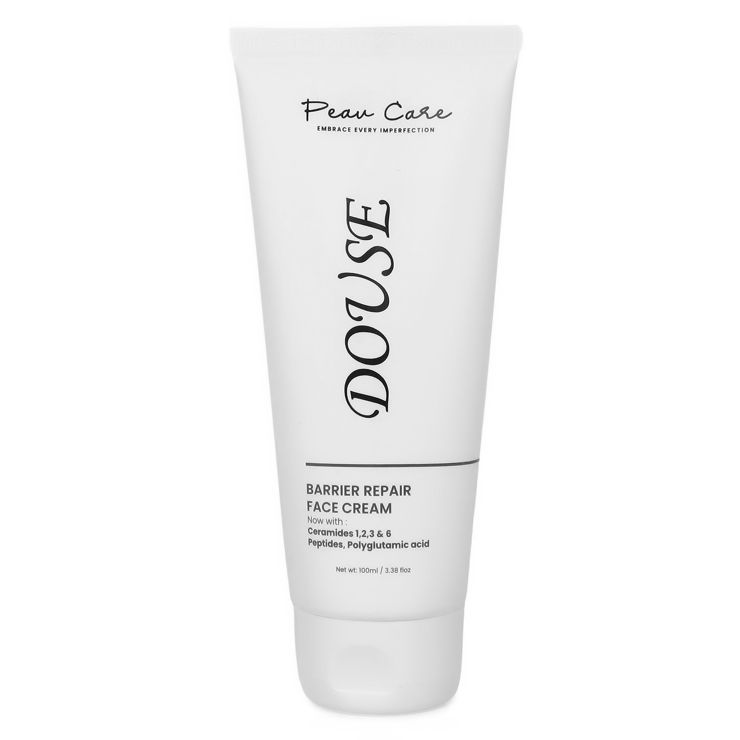 PEAU CARE Douse Skin Barrier Protect Face Cream - 100ml | Targets Dull & Dehydrated Skin | Reduces Elasticity Loss, Fine Lines, and Aging | Anti-aging Cream for Men & Women | Suitable for All Skin Types