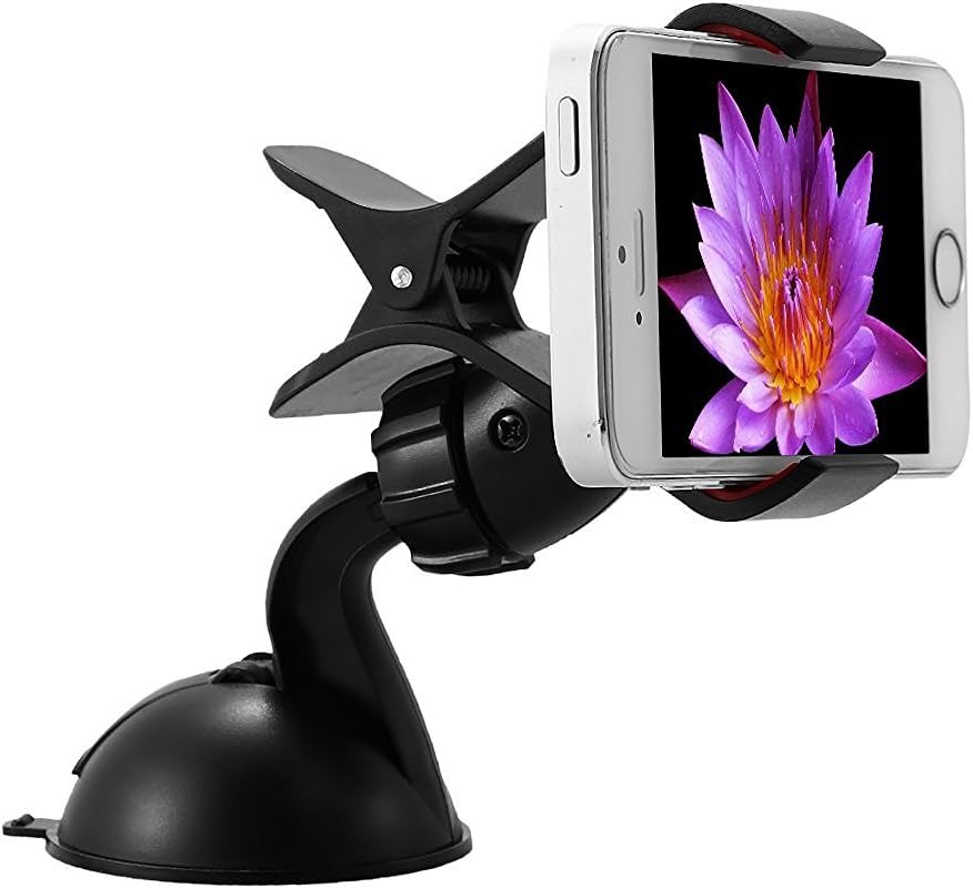 PortaCell Universal Suction Car Holder/Mount for iPhone 4, 4S, 3G & 3Gs, BlackBerry Torch, HTC EVO, DROID, Samsung Galaxy s2, EPIC on Windshield, Dashboard & AC Vent (Exogear Exomount Equivalent) + PortaCell Trademark Microfiber Cleaning Cloths/Wiper!
