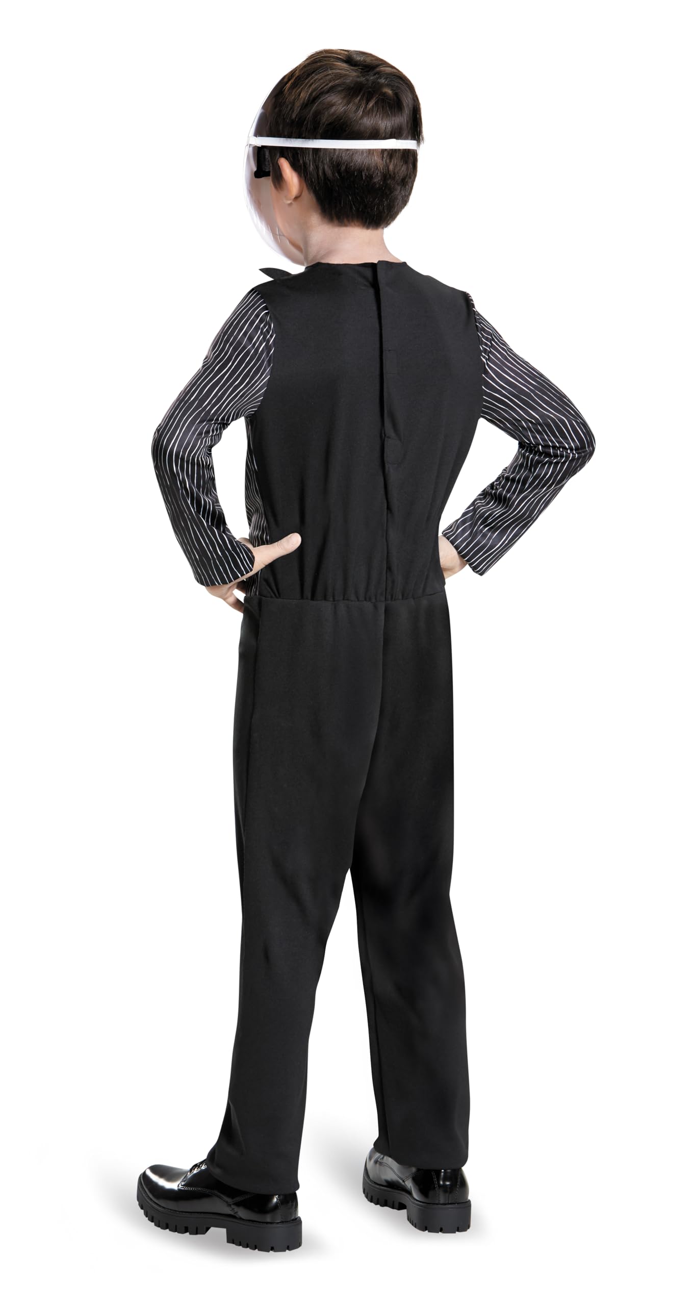 Disney - Costume ufficiale da Jack Skellington di Nightmare Before Christmas, per bambini, con maschera, costume per Halloween per bambini