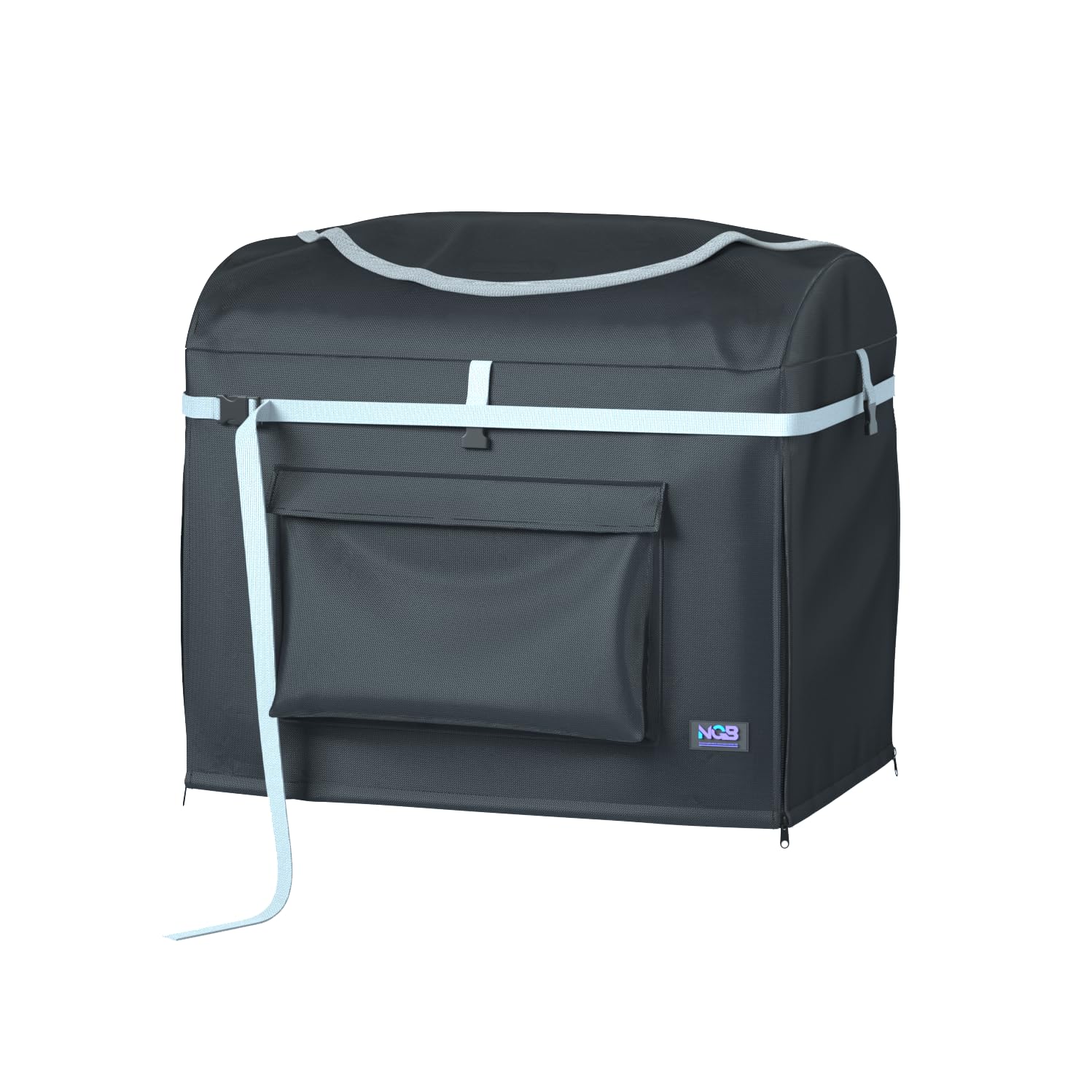 NGBGenerator Cover for Generators Run By Honda And Other Inverters, Size 22.8"L x 14.9"M x 20.8"H Made of 600D+210D Double Layer Heavy Duty Waterproof Fabric, Easy to Carry for Running,Black.