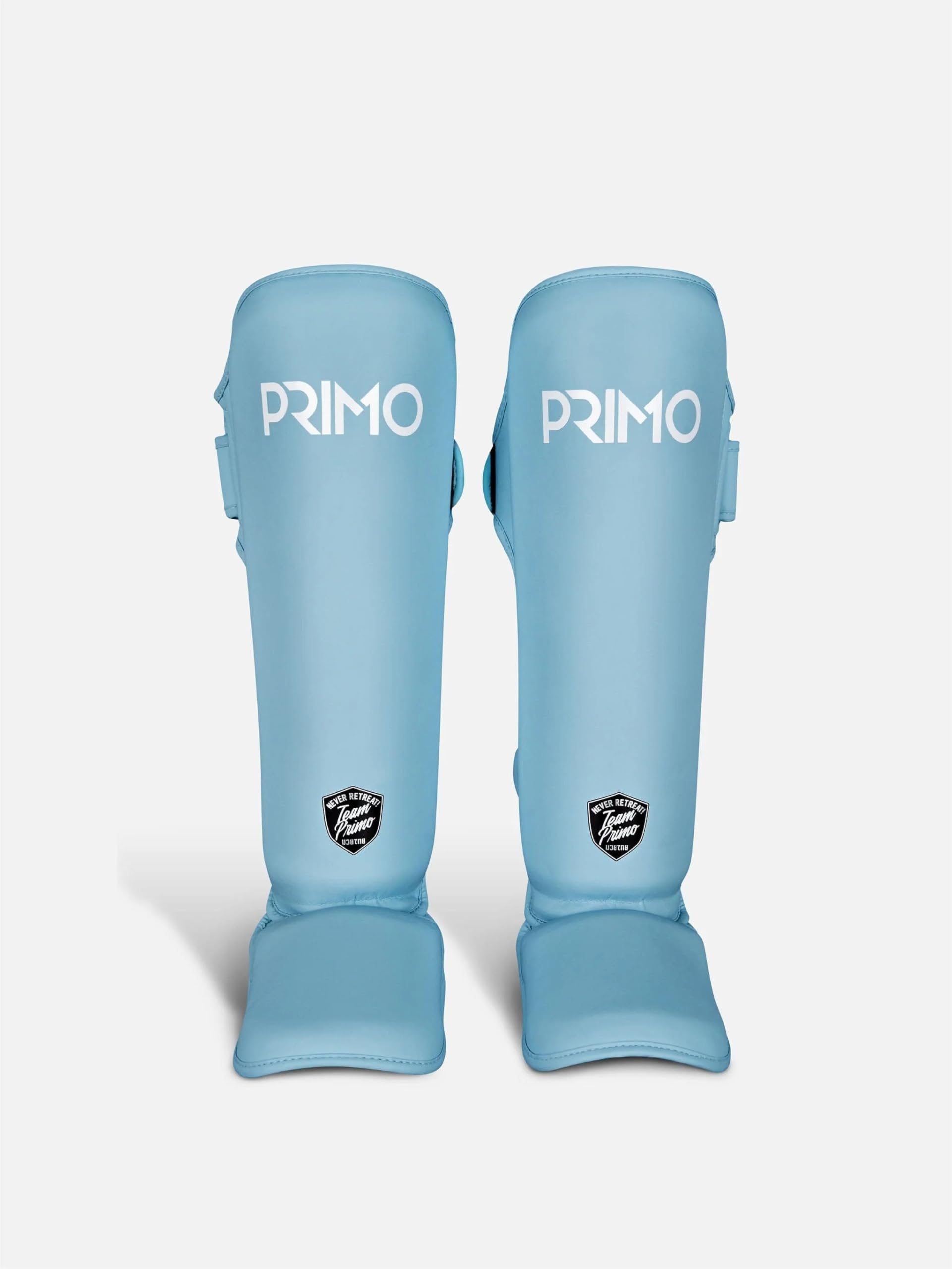 Primo Muay Thai Shin Pads - Arctic Blue - Light Blue - M