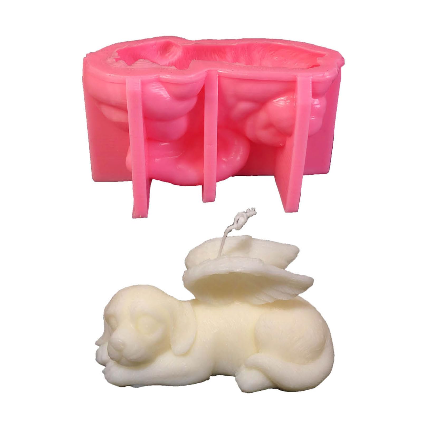 Tsophreniq Shaped Molds Dog Resin for Making Soap Craft Baking Animal