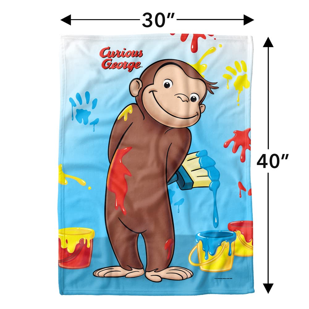 LOGOVISION Where The Wild Things Are Lightweight Baby Blanket 30 X40 Cover Art Unisex For Infants Girls And Boys