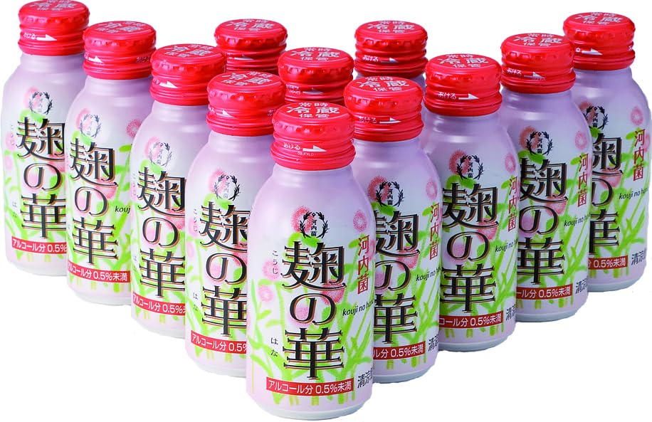 Amazon.co.jp: 河内菌本舗 麹の華 酵素ドリンク （100ml×60本） 麹