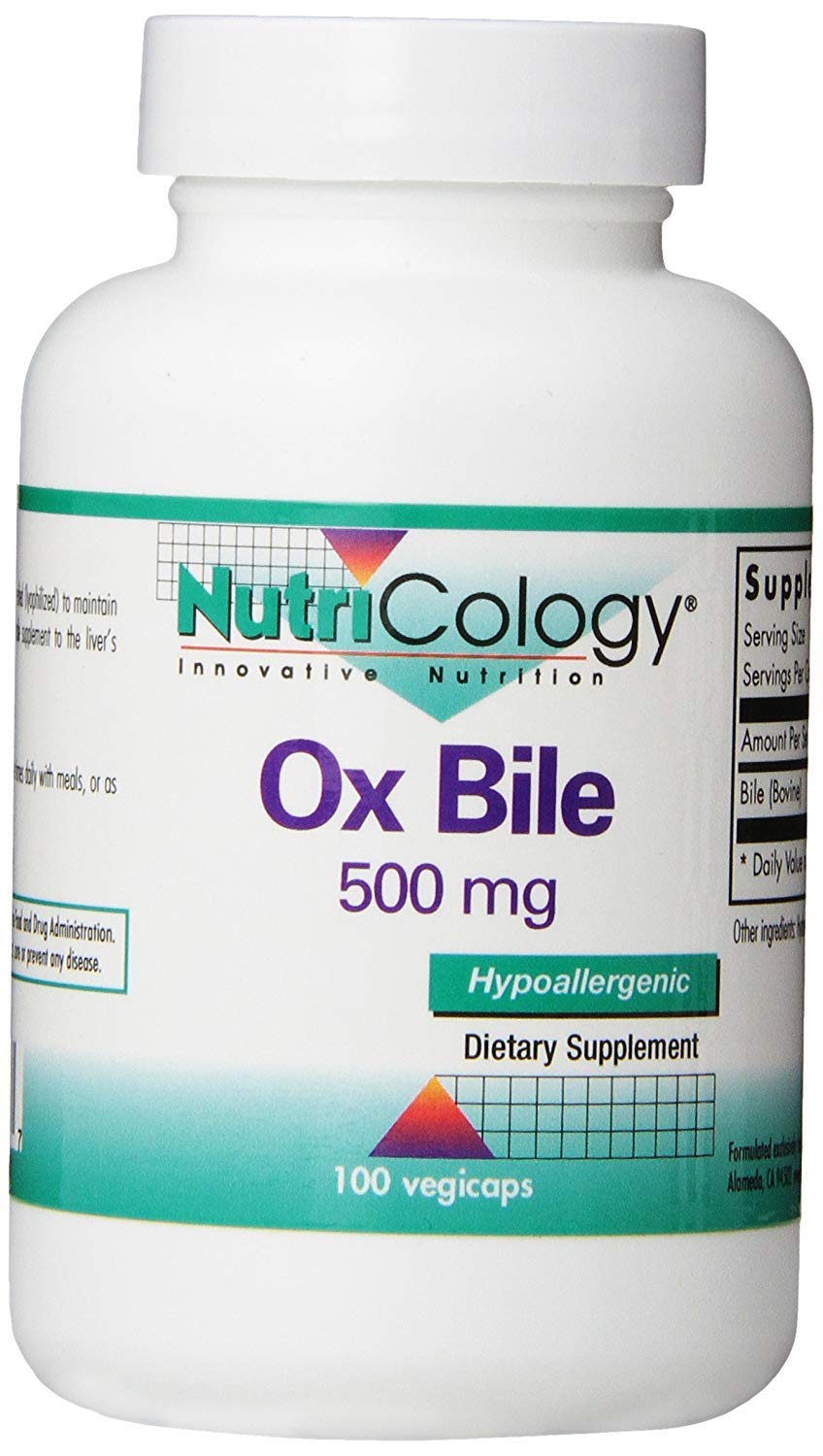 Buy cologyOx Bile 500 mg Ox Bile Supplements for No Gallbladder