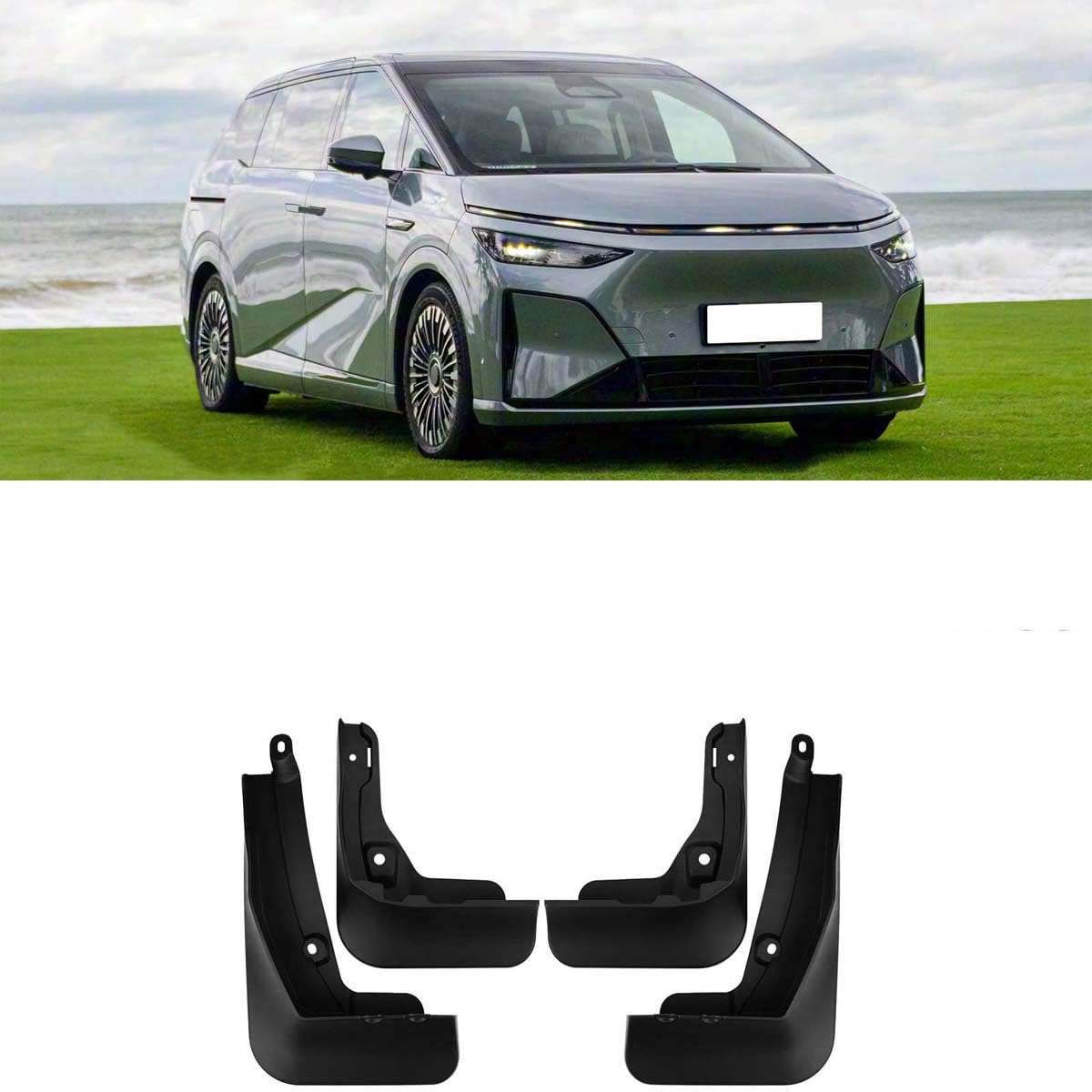 Garde-Boue pour Voiture Xpeng X9 PowerX 2026 Accessoires Extérieurs Protection