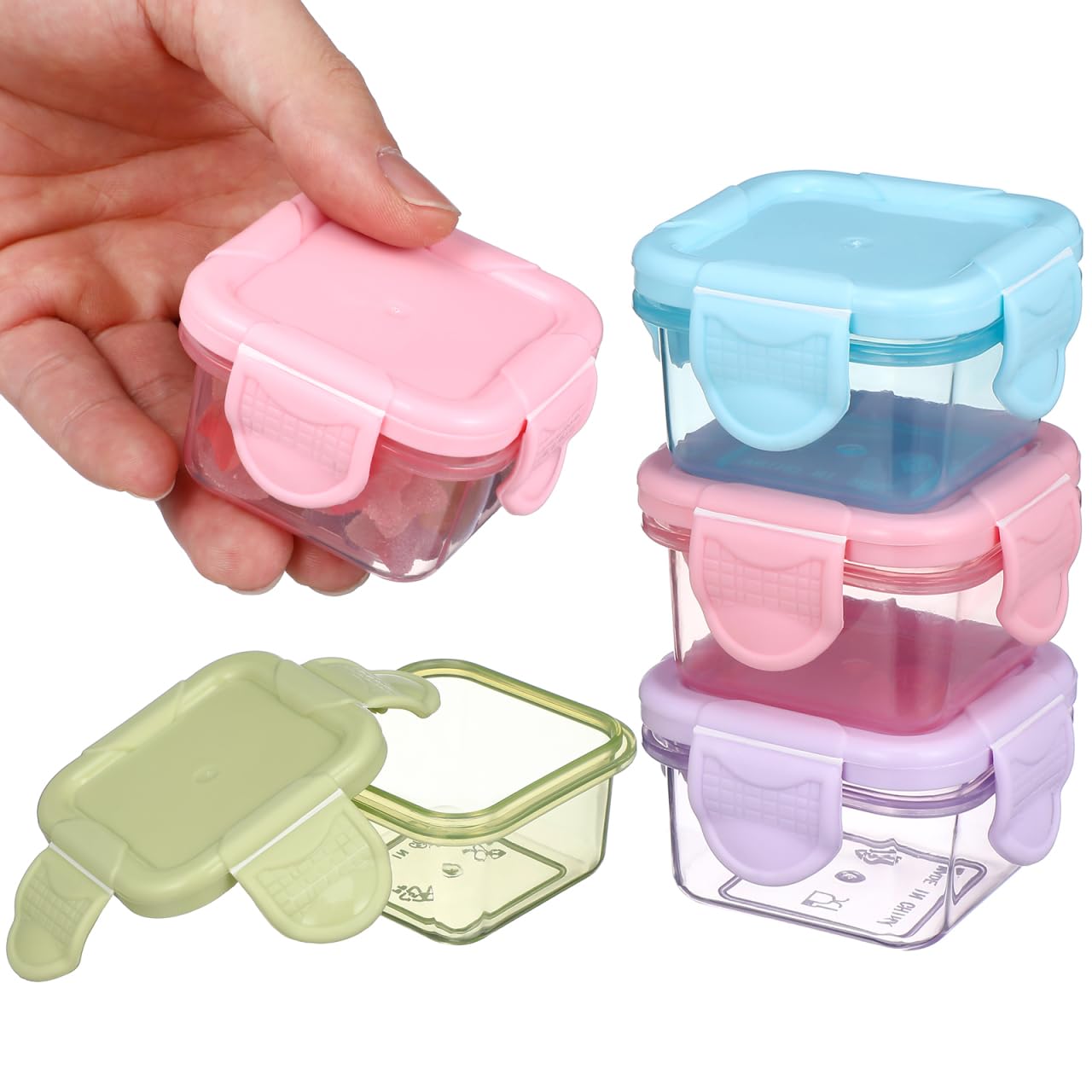 6個入れ薬味ケース2個 Amazon | NIYANGLE フルーツケース ミニ お弁当 レンジ対応 密閉