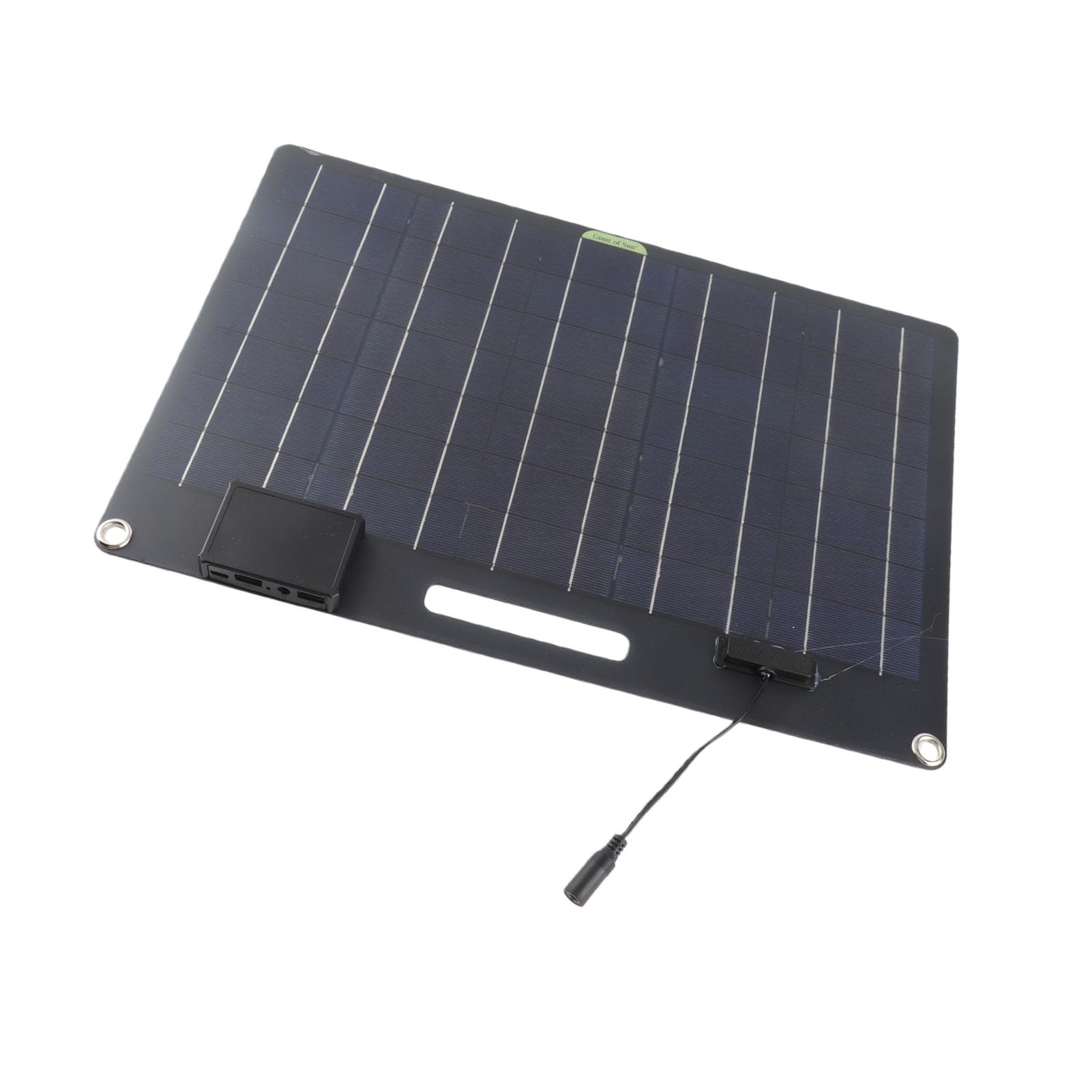 Schimer Panel Solar de 100 W, Cargador de Salida Dual de Alta Eficiencia