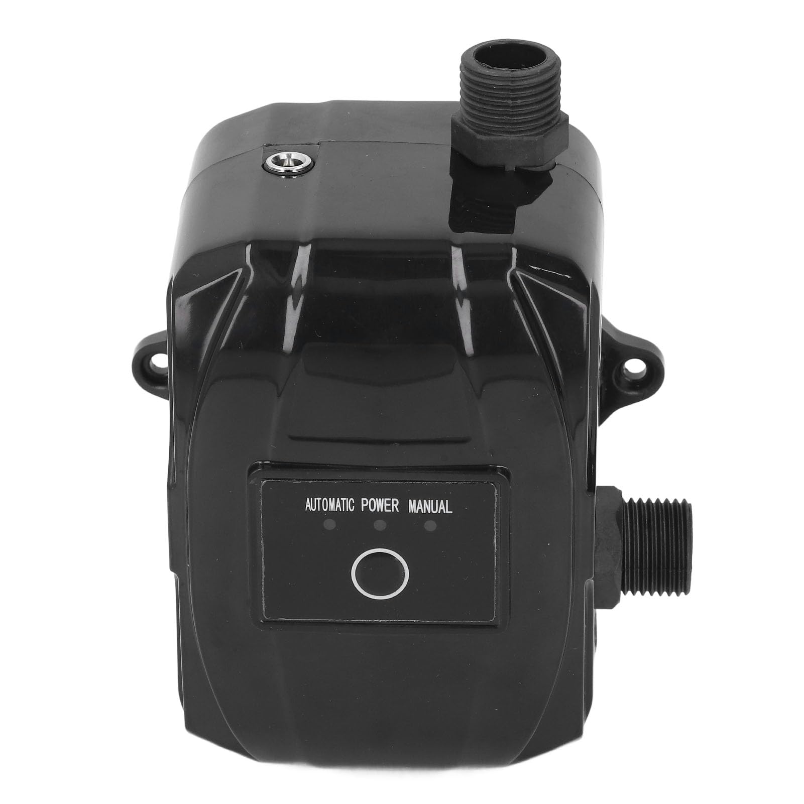 FTVOGUE Pompa Booster Pressione Acqua Tubo da Giardino 180W 35L/min 25m Motore a Magnete Permanente Sollevamento Automatico Manuale Integrato con Basso Rumore IP56 Impermeabile per