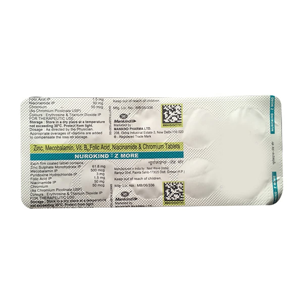 Nurokind-Z More - Strip of 10 Tablets