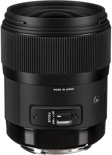 Miniatura 5 de Sigma 35mm F1.4 Art DG HSM Lens for Canon, Black, 3.7 x 3.03 x 3.03 (340101)