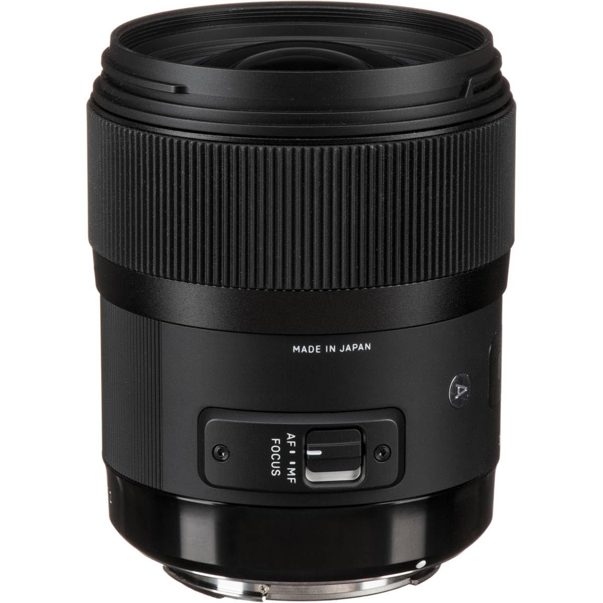 Amazon.com : Sigma 35mm F1.4 Art DG HSM Lens for Canon, Black, 3.7