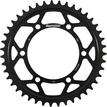 Supersprox Edge Sprocket - 43T Black RFA-480-43-BLK