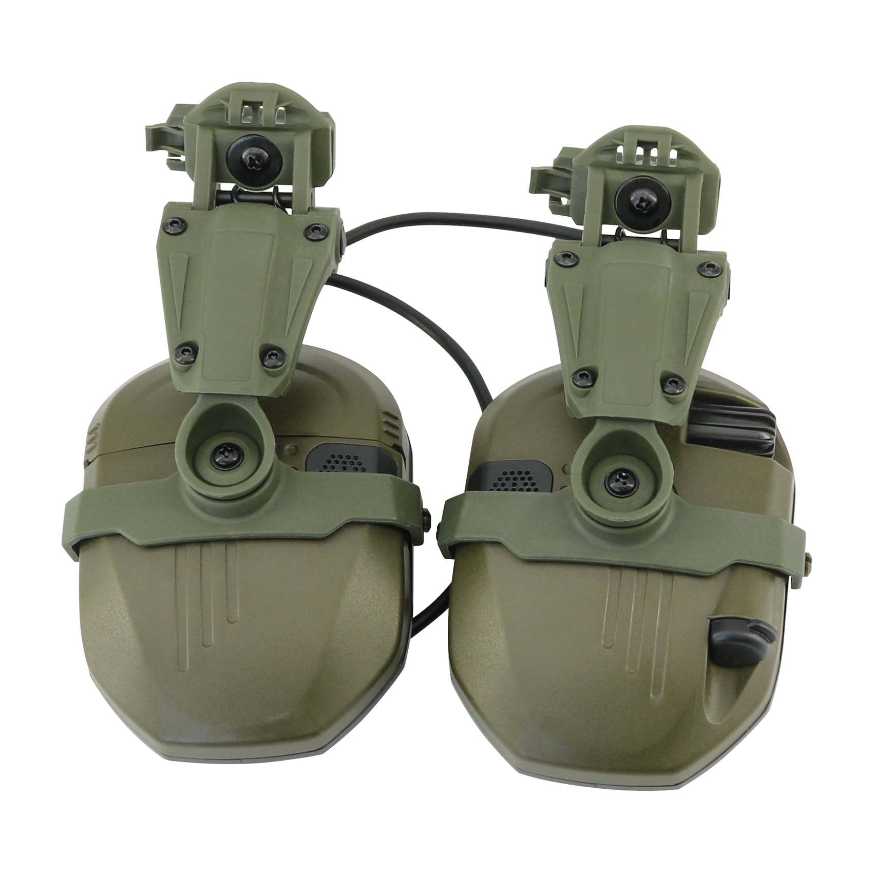 COMBATGEAR Ear Defender Hearing Protection Safety Earmuffs Noise Reduction with Gel EarPad for Outdoor Sports (FG)