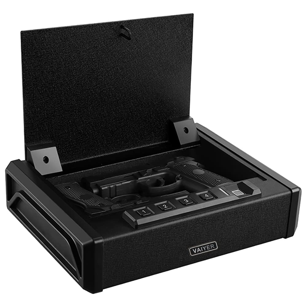 Coffre-fort Biométrique XDeer S005 Pour Pistolet – Accès Rapide, Ouvert (open Box), Neuf